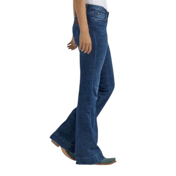 WRANGLER Retro Mae Wide Leg Jeans Size 7 x 32 - Picture 8 of 9